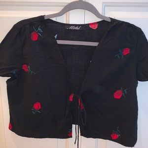 Princess Polly (Motel) - Tie Crop Top